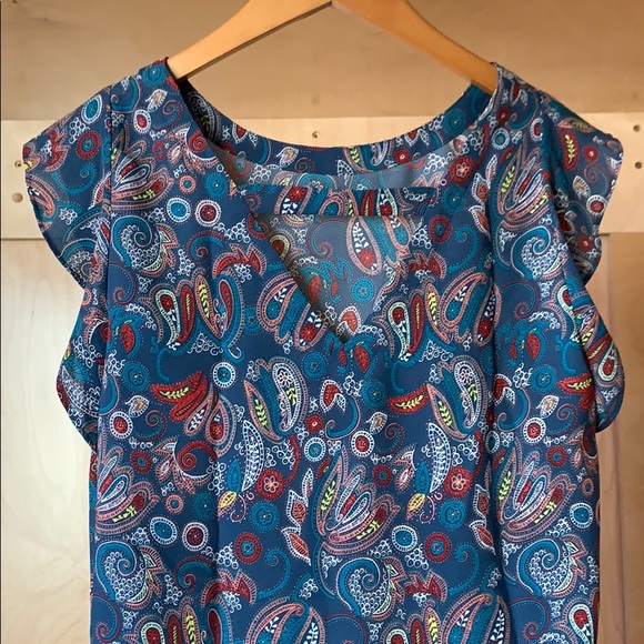 Loft paisley top - Picture 2 of 3